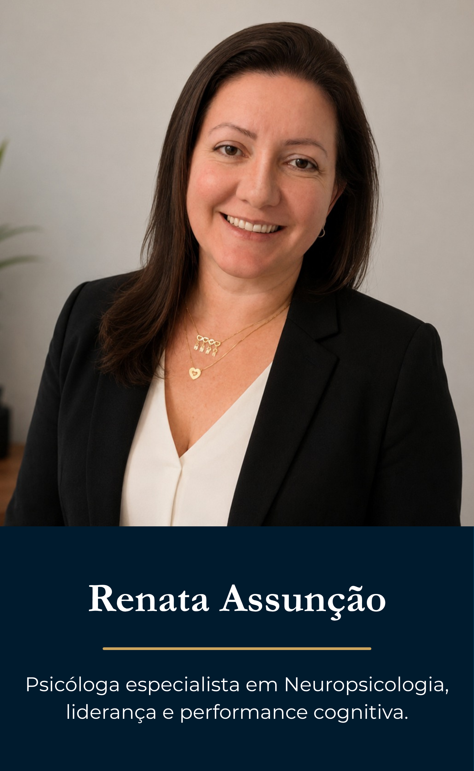 Card de biografia de Renata